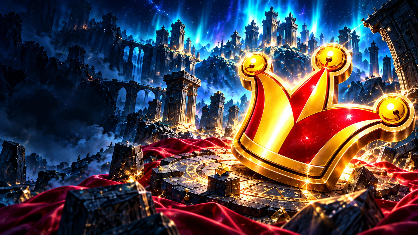 Inside the crown — editorial illustration